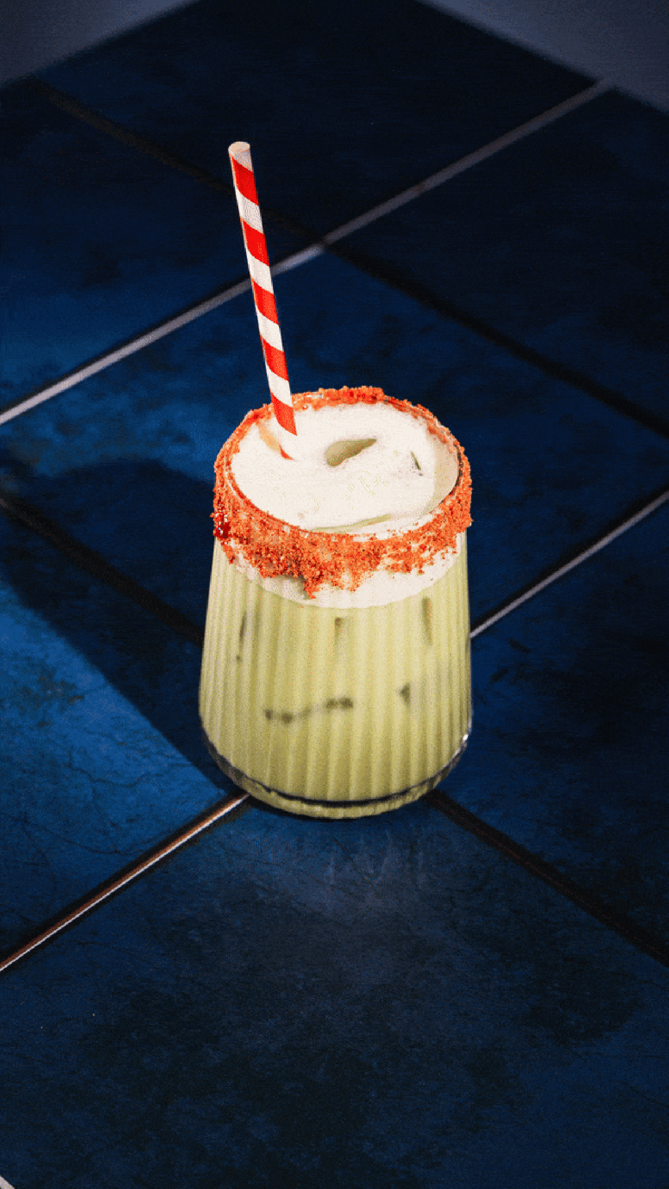 Strawberry Lime Iced Matcha