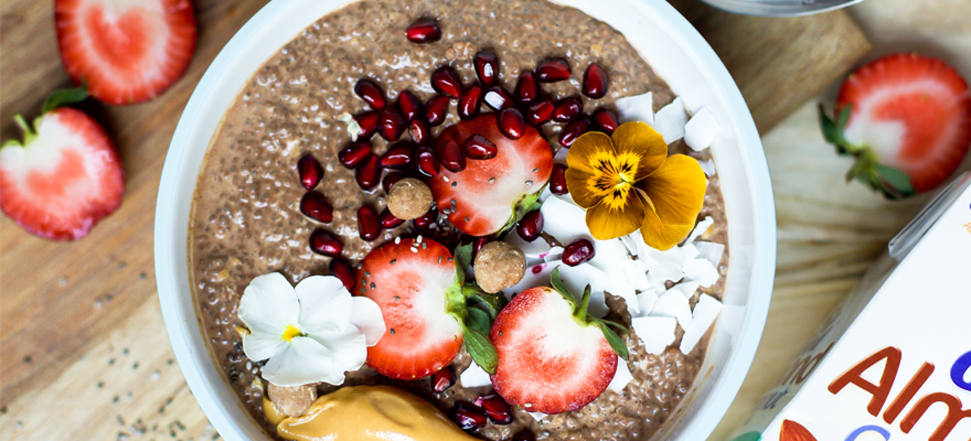 Peanut Butter and Cacao Chia Seed Porridge Peanut Butter and Cacao Chia Seed Porridge