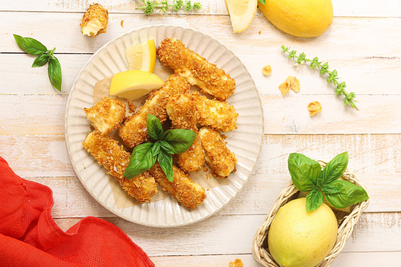Haloumi/Tofu Sticks