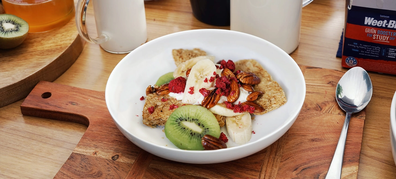 All Blacks Favourite - Weet-Bix™ Kiwifruit, Banana & Nuts All Blacks Favourite - Weet-Bix™ Kiwifruit, Banana & Nuts