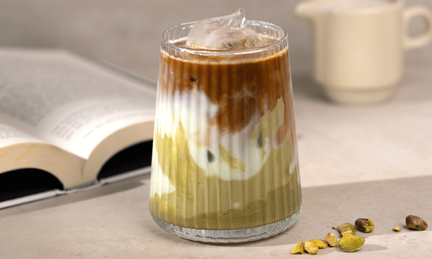 Pistachio Iced Latte - So Good
