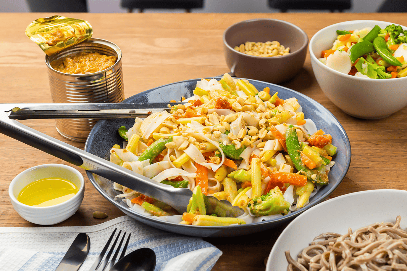Satay stir-fry