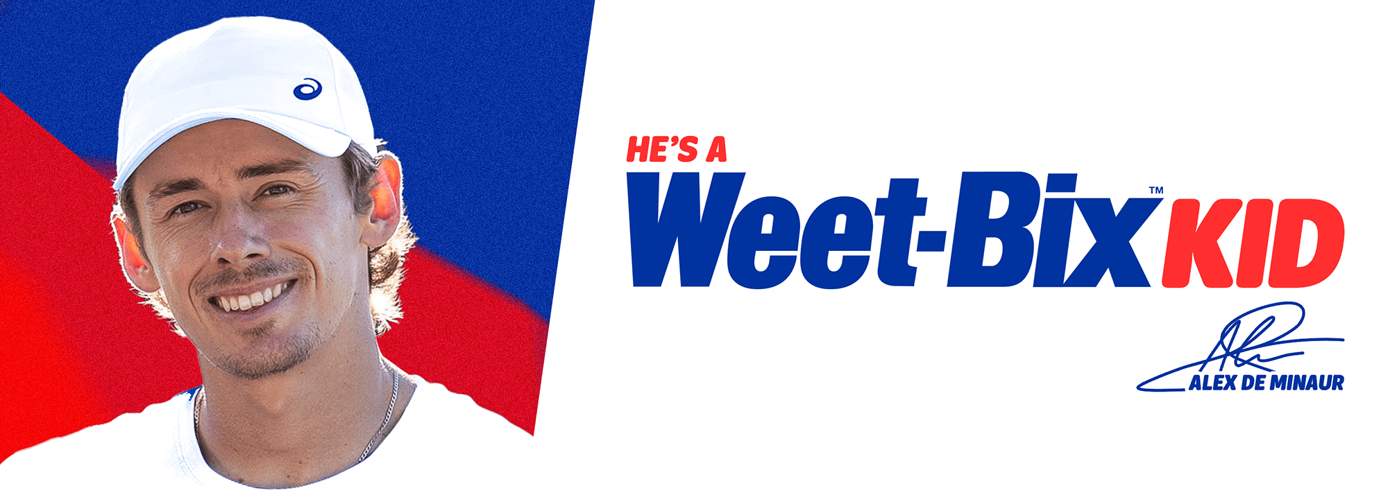 Alex de Minaur - He's a Weet-Bix Kid