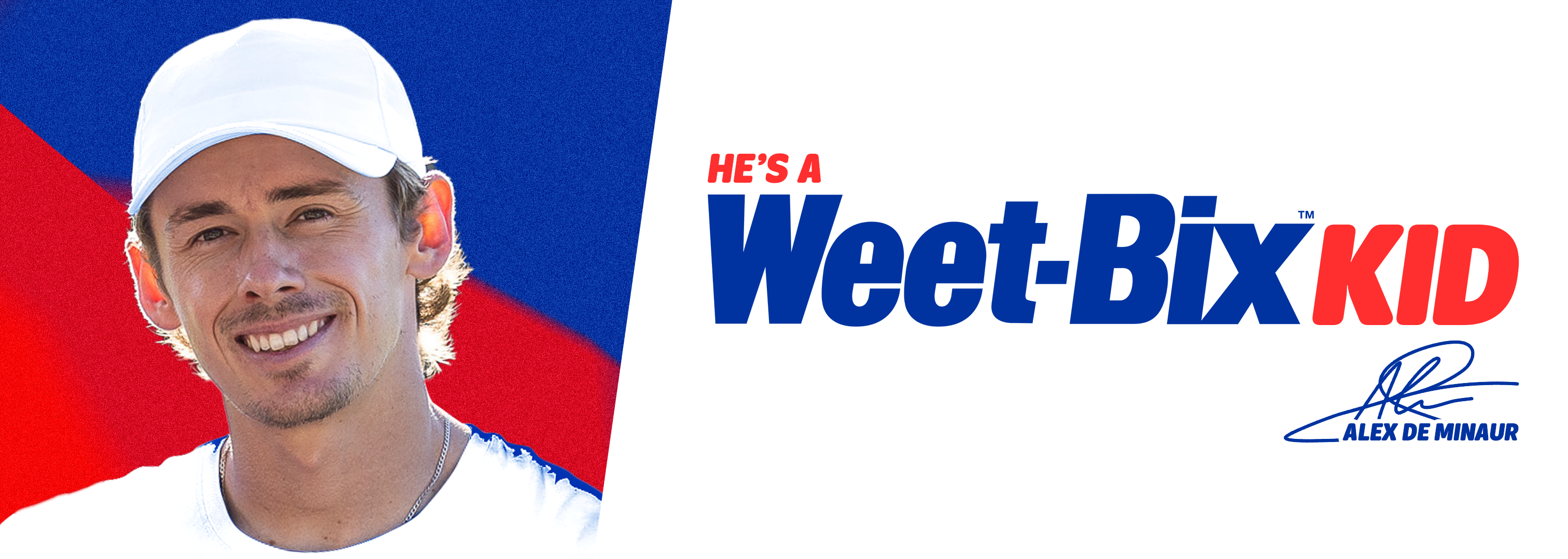 Alex de Minaur - He's a Weet-Bix Kid
