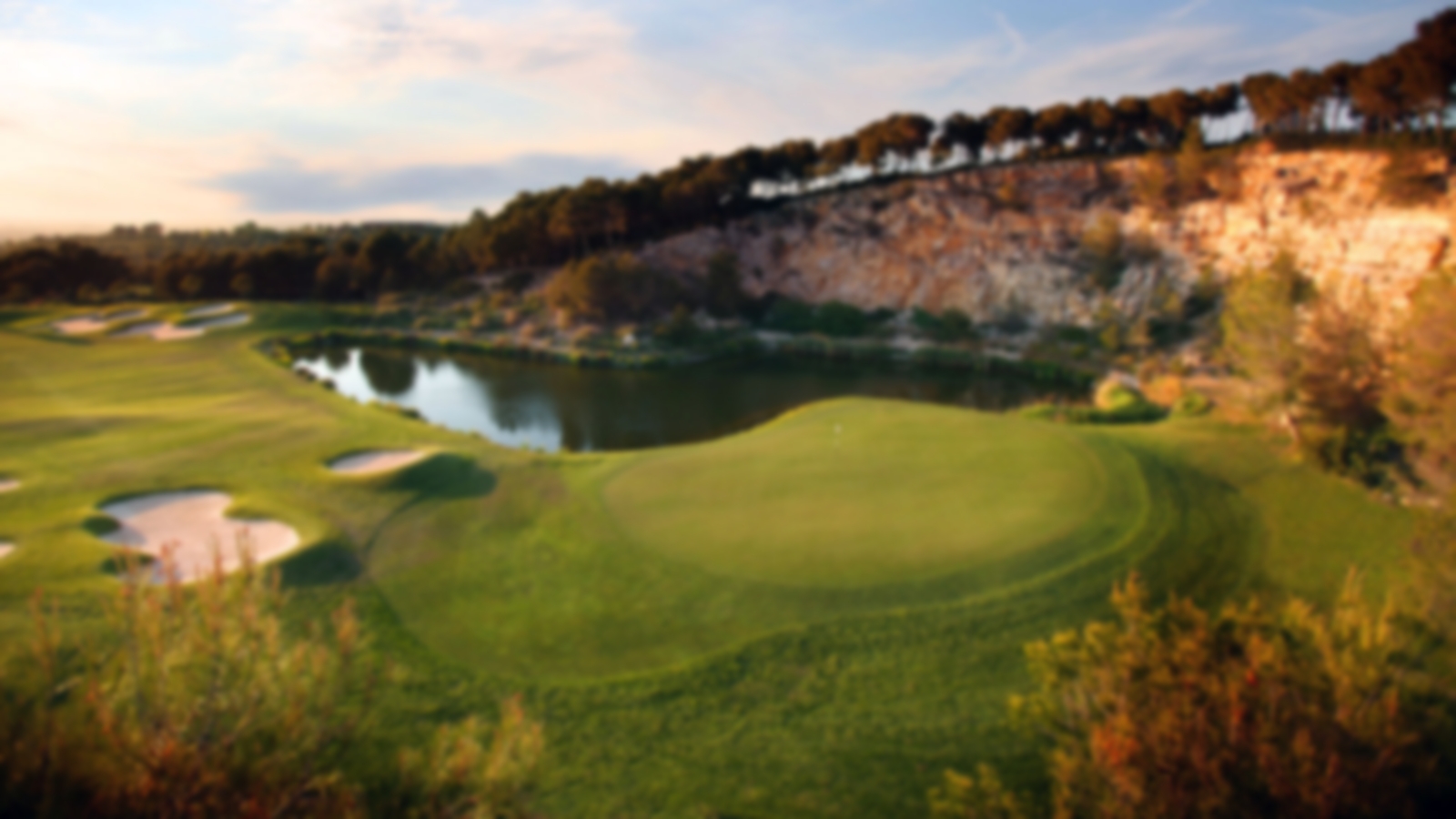 Rock enclosed hole at Lumine Hills