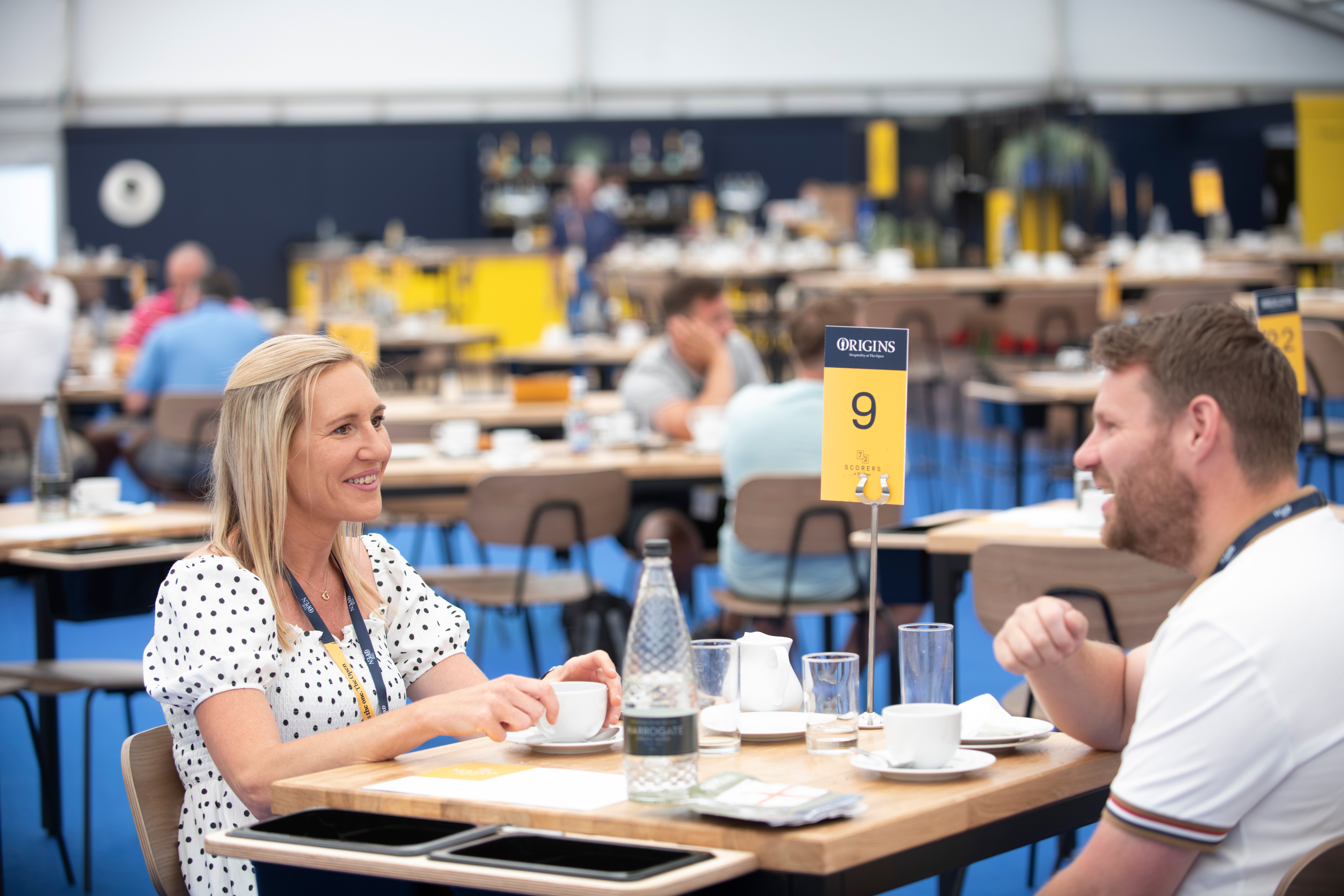 The Open 2025 - Hospitality - Scorers - Authorised Imagery