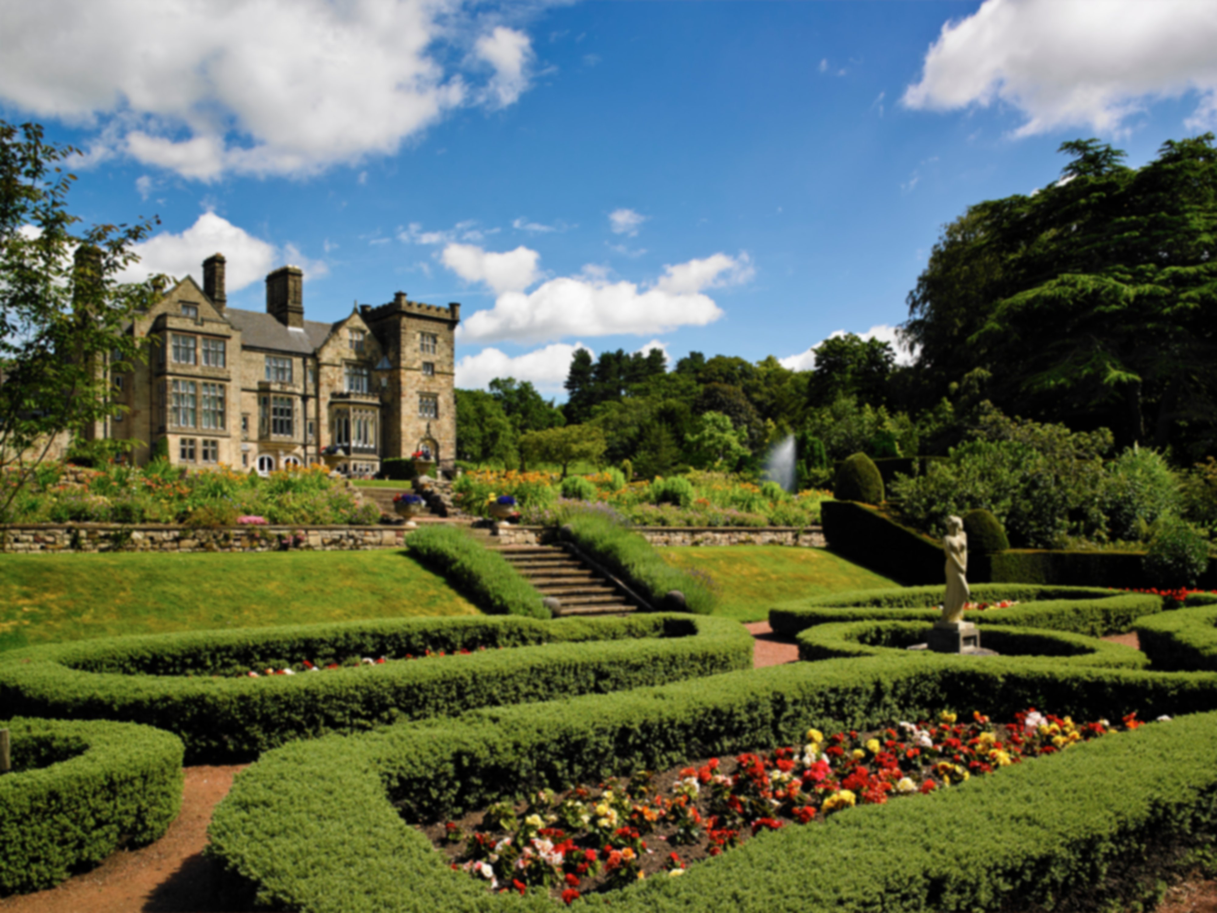 Grand exterior of Breadsall Priory Country Club