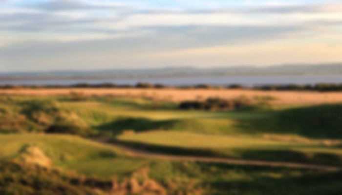 great course overview with sea views in the background