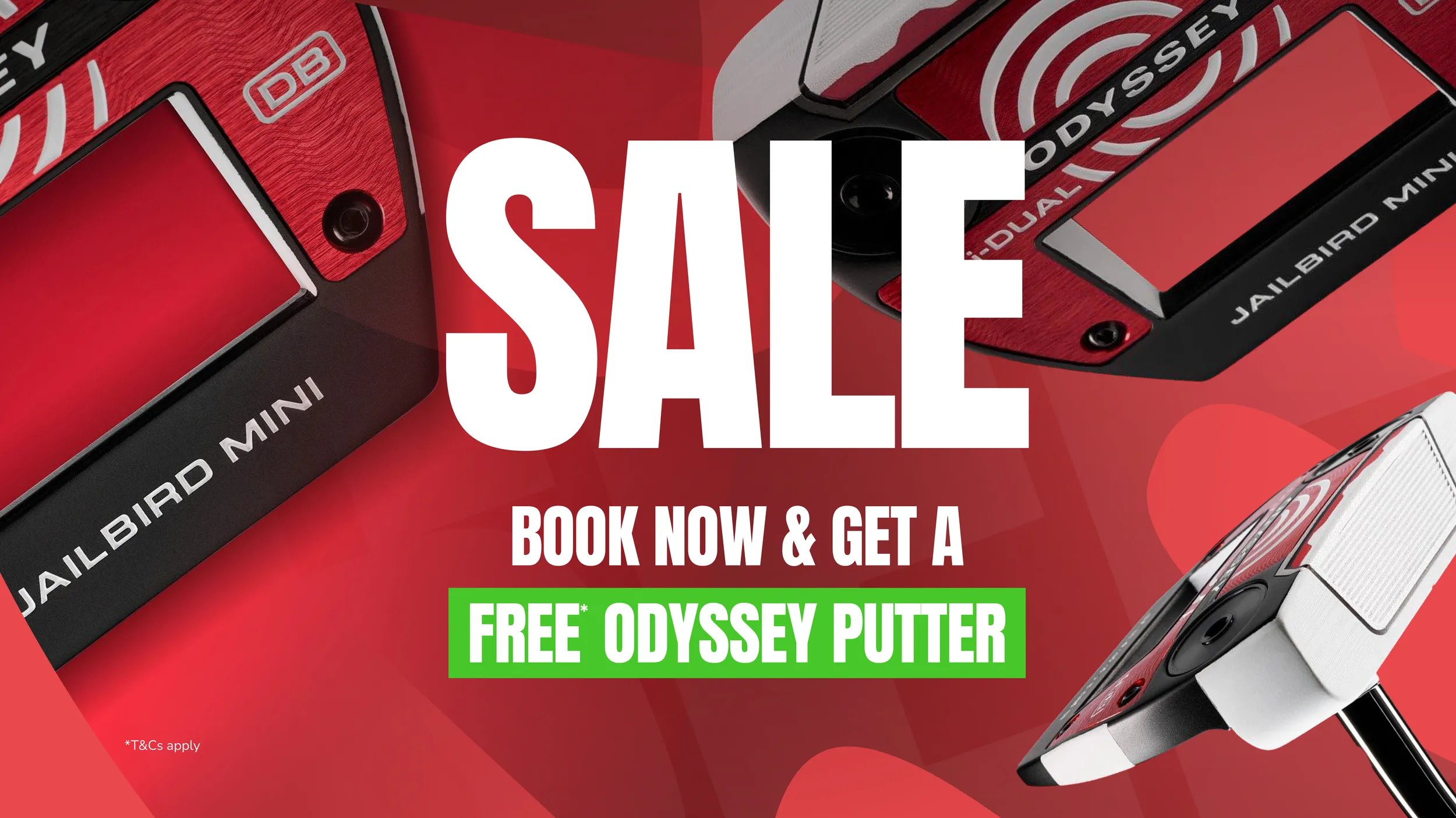 Free Odyssey putter this September only!