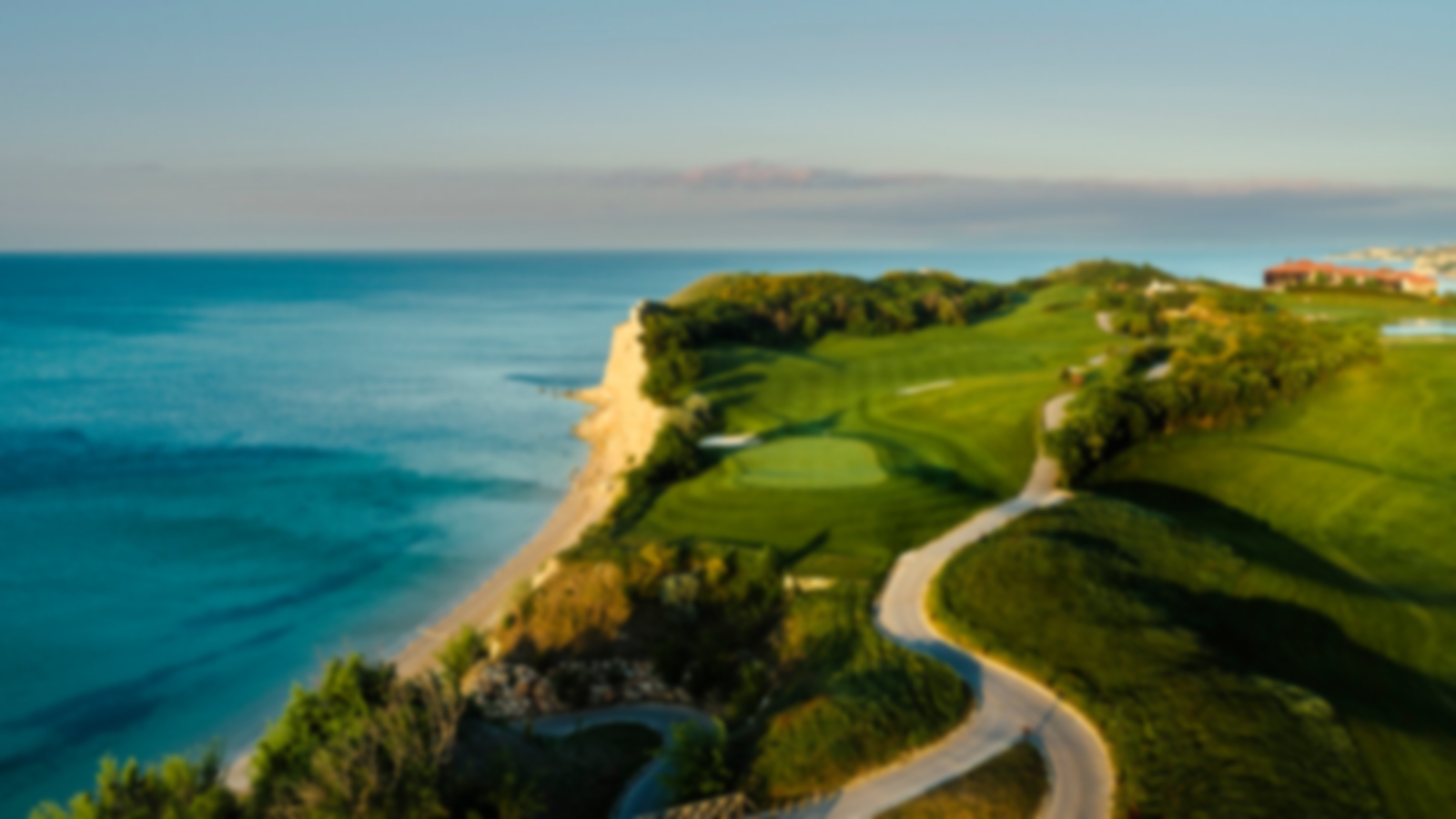 Clear blue skies over the Thracian Cliffs