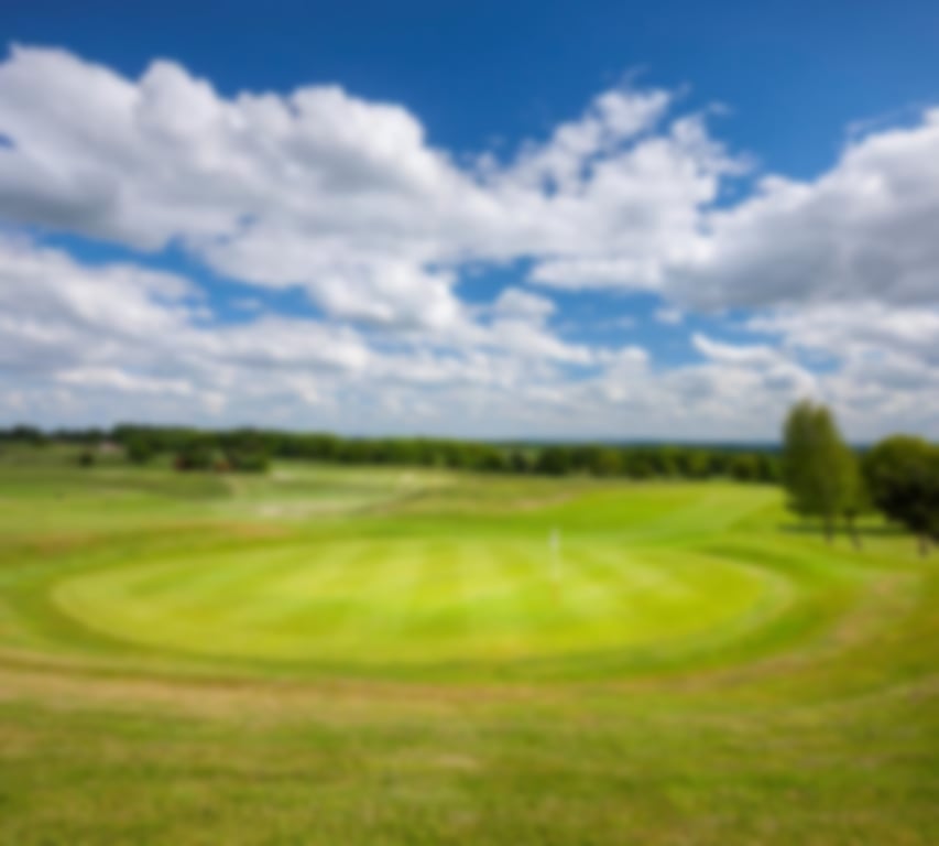 Panoramic view of Breadsall Priorys golf course