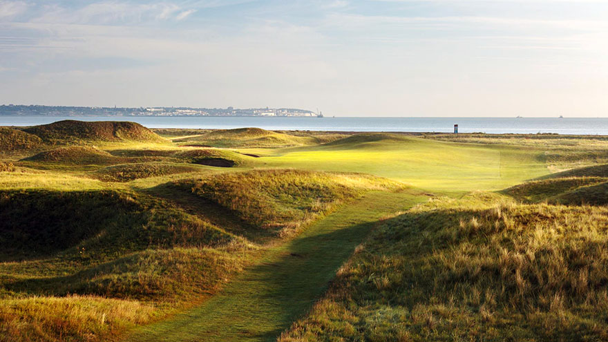 5th hole at Royal St George's