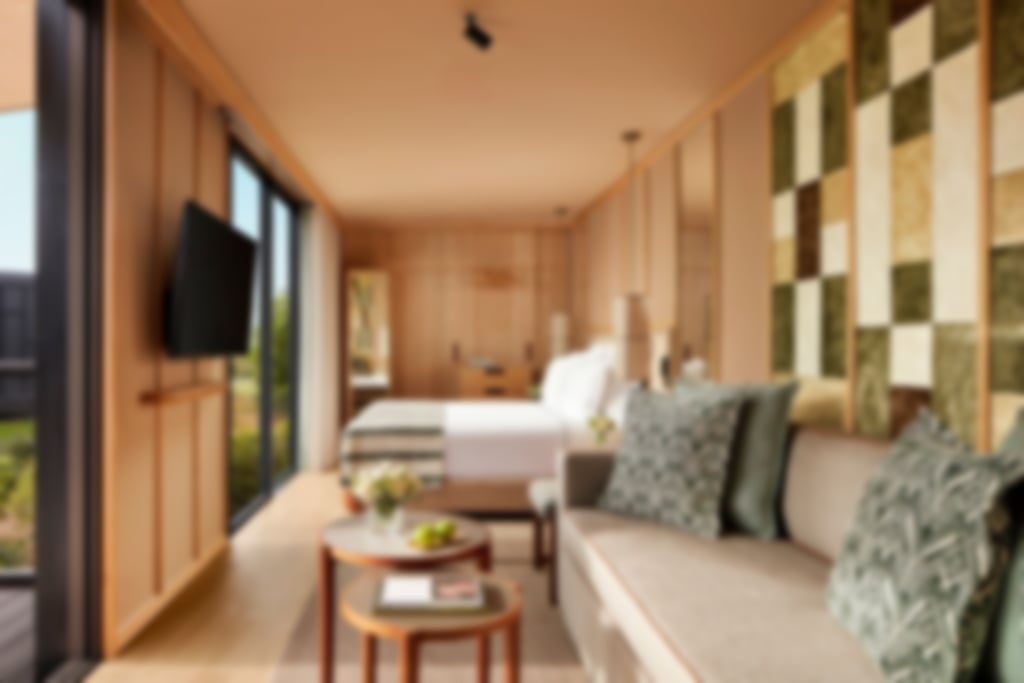 The interior of Tivoli Estela lodges