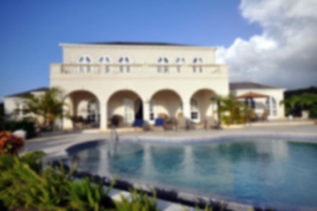 Celebrity Villa Pool Deck at Royal Westmoreland