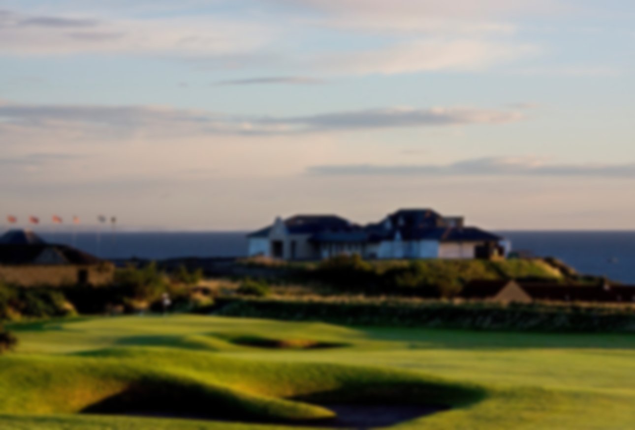 Craighead Course 18th, Crail Golfing Society