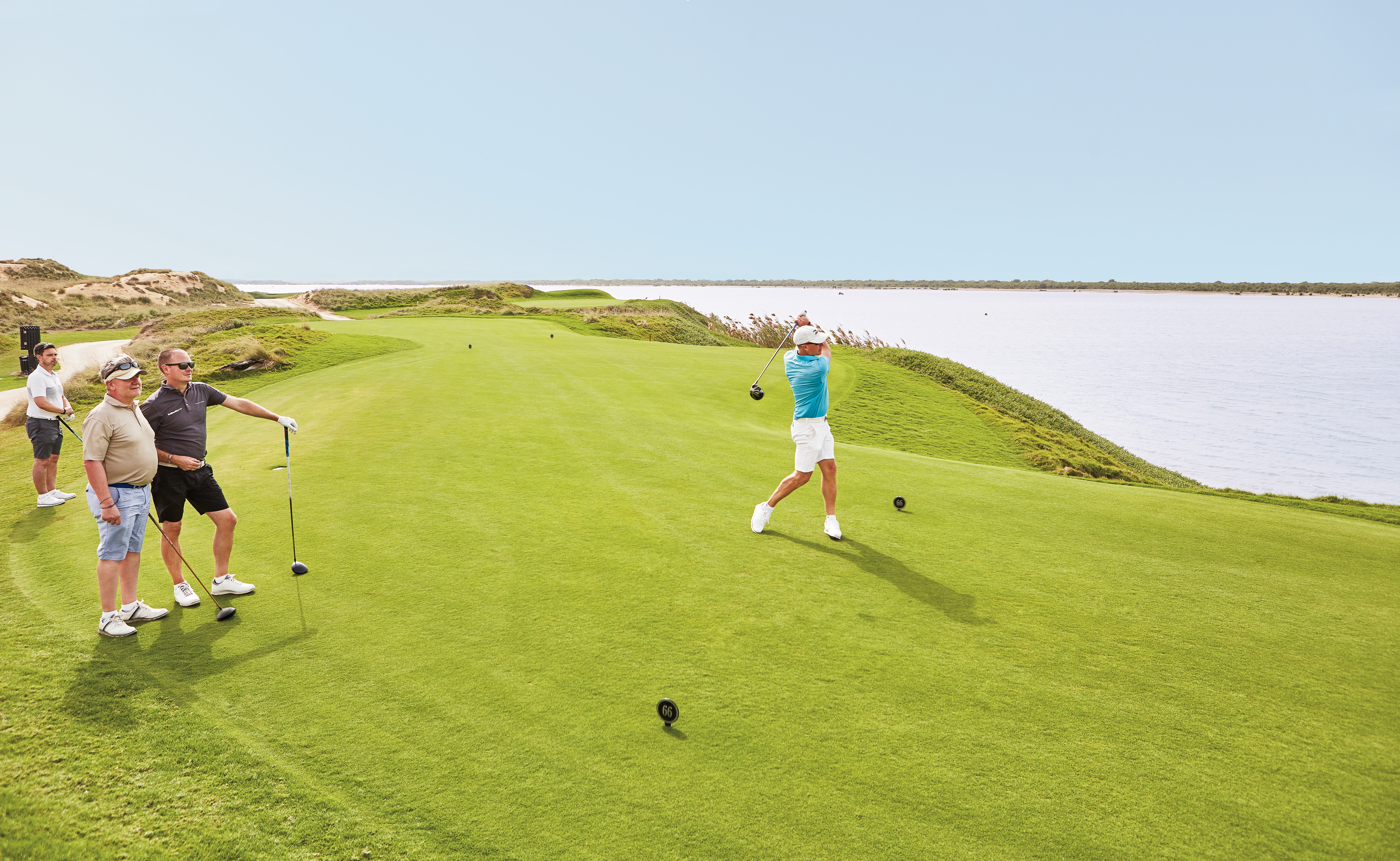 golfers - generic -course