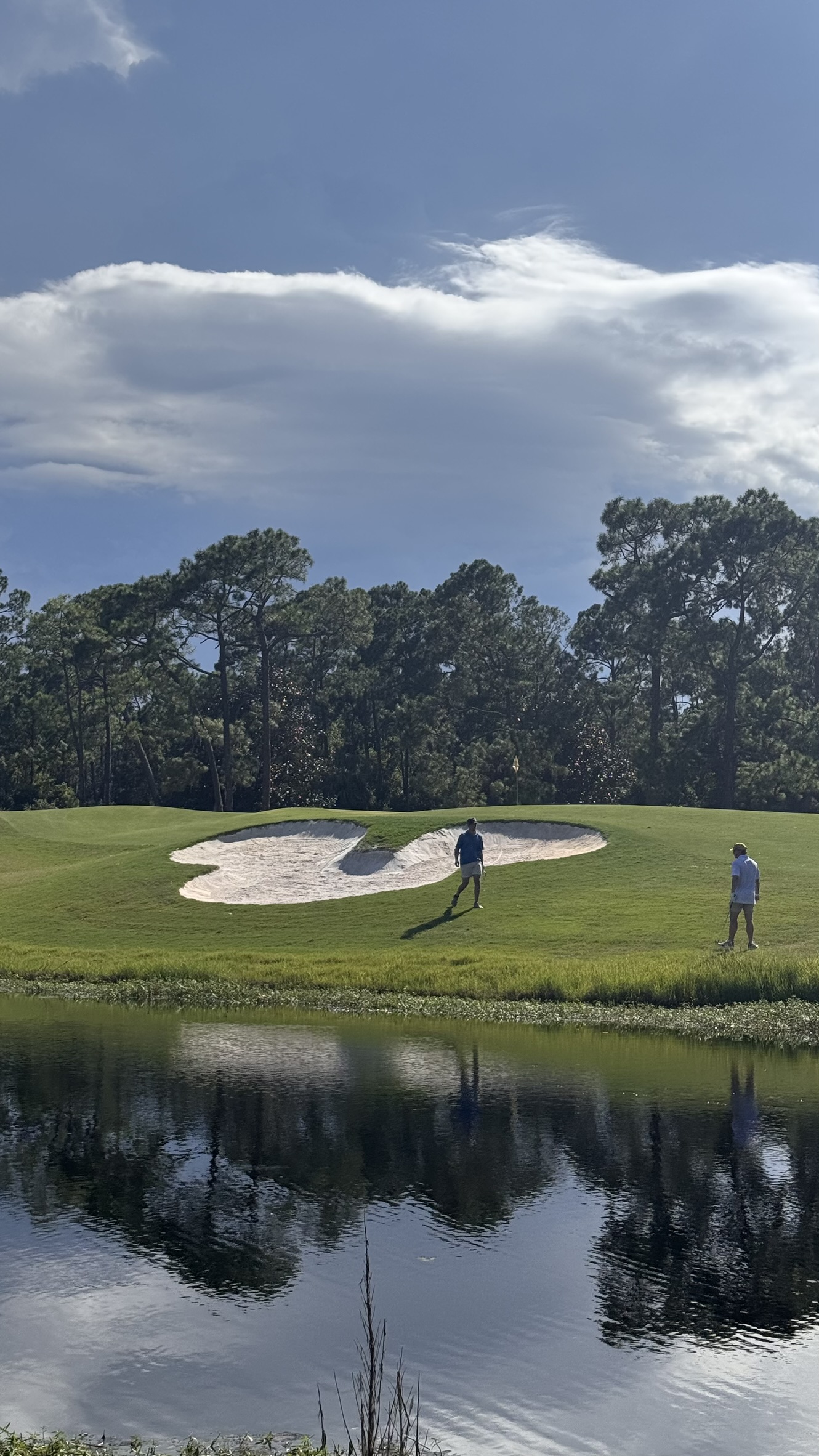 Mickey Mouse shaped bunker