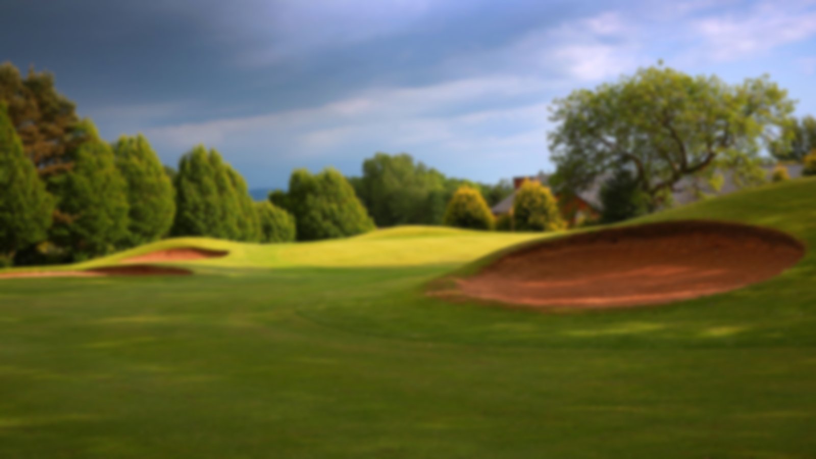 Large bunkers at the beautiful Hill Valley