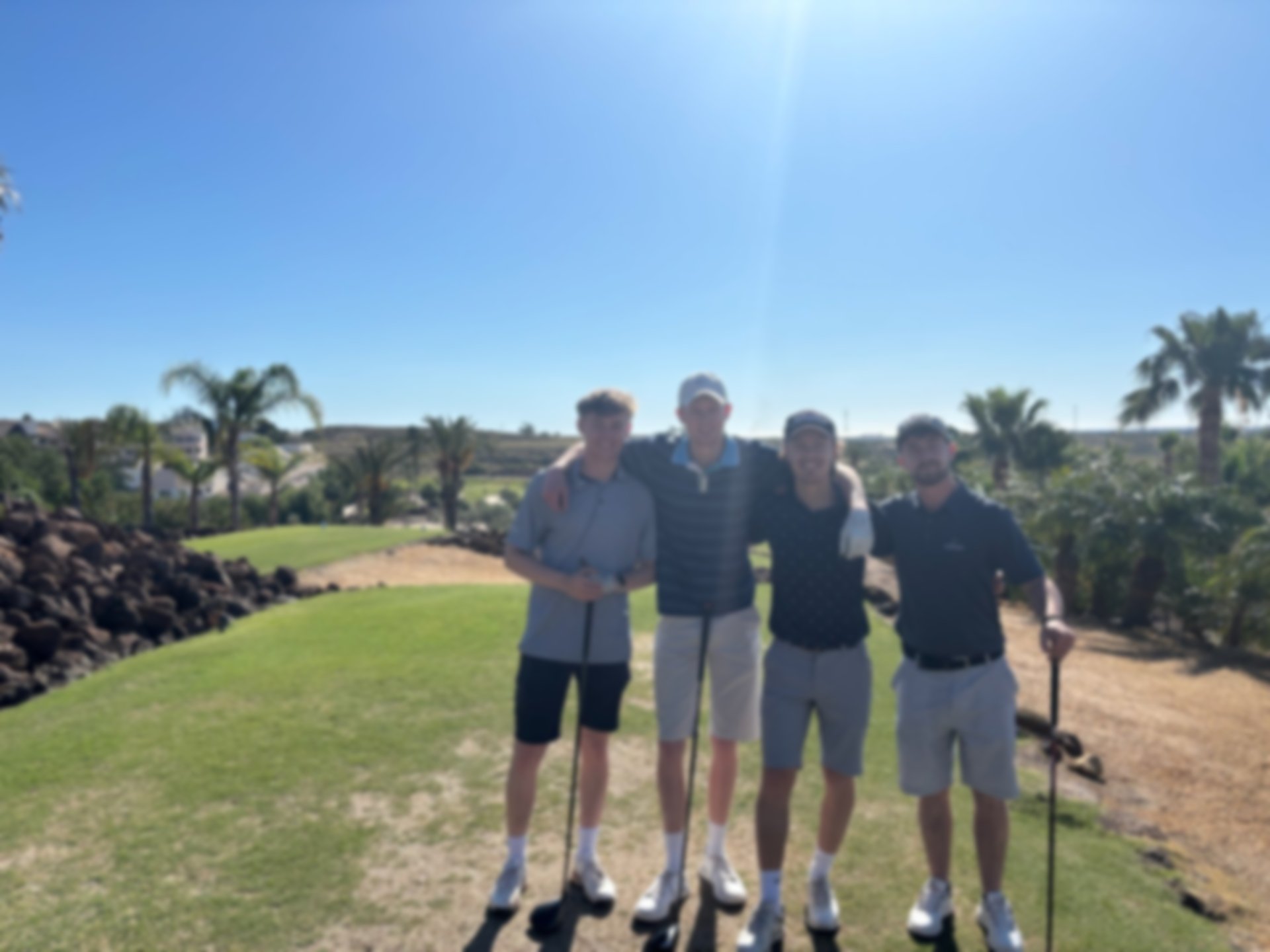 The 1st tee at Valle Del Este Golf
