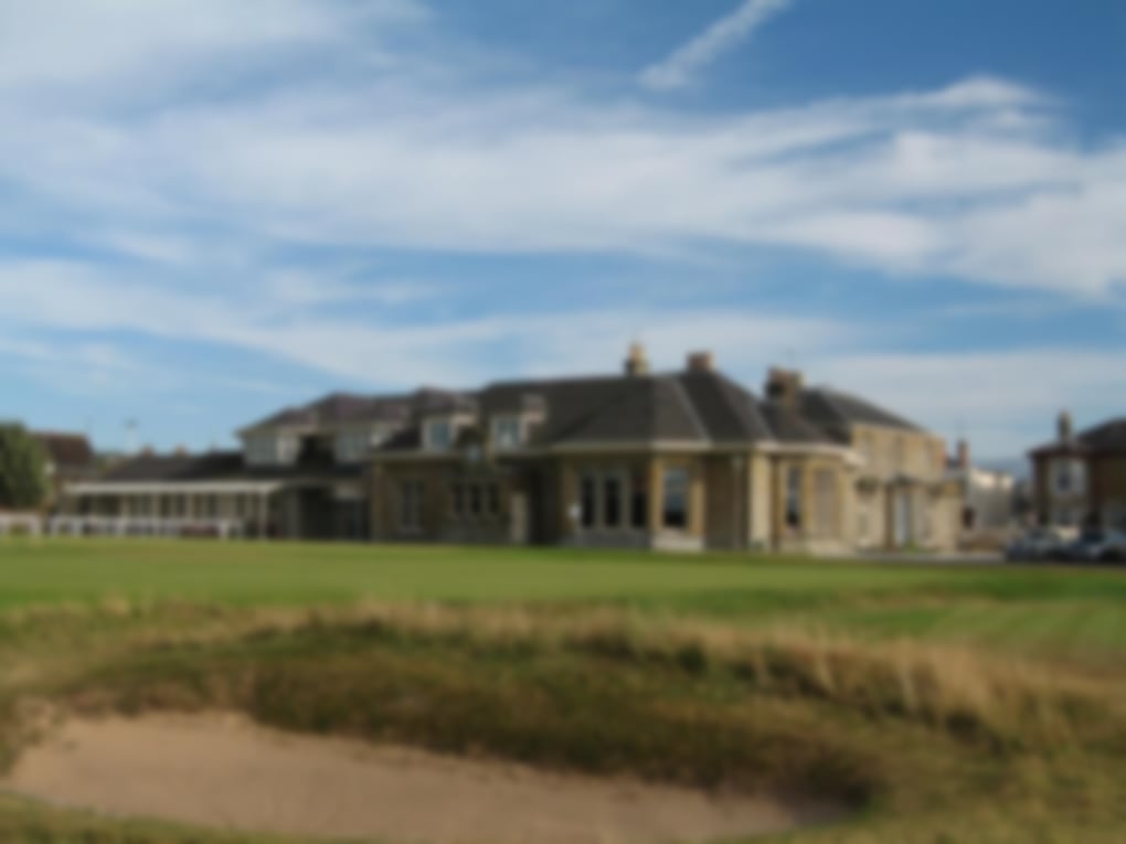 The clubhouse at Prestwick