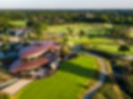 An aerial shot of the Bernardus Golf Clubhouse