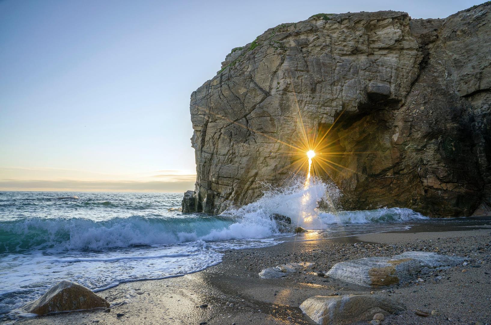 Image of beach at Brittany
