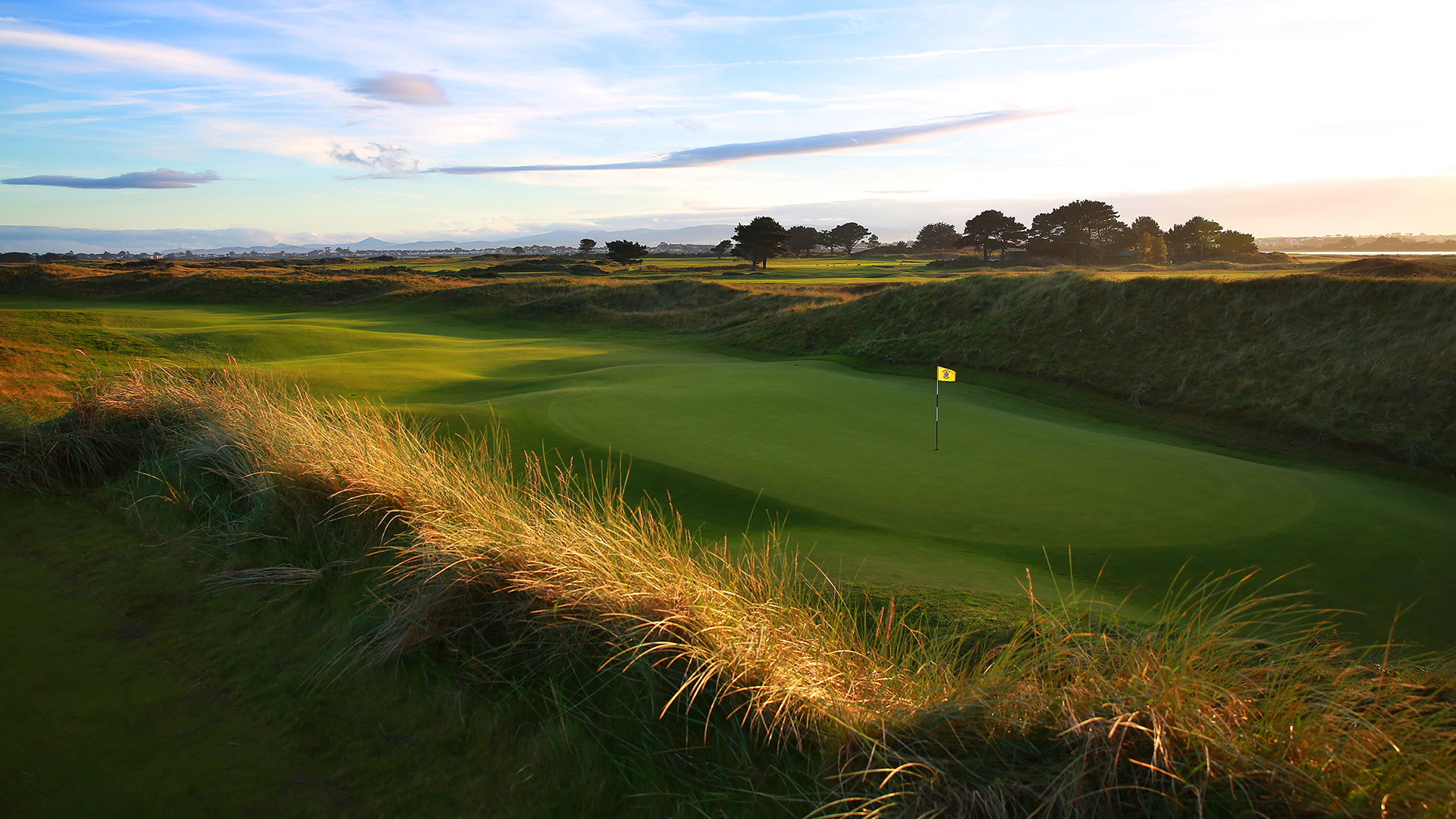 The Fantastic Portmarnock Golf Club in East Ireland.
