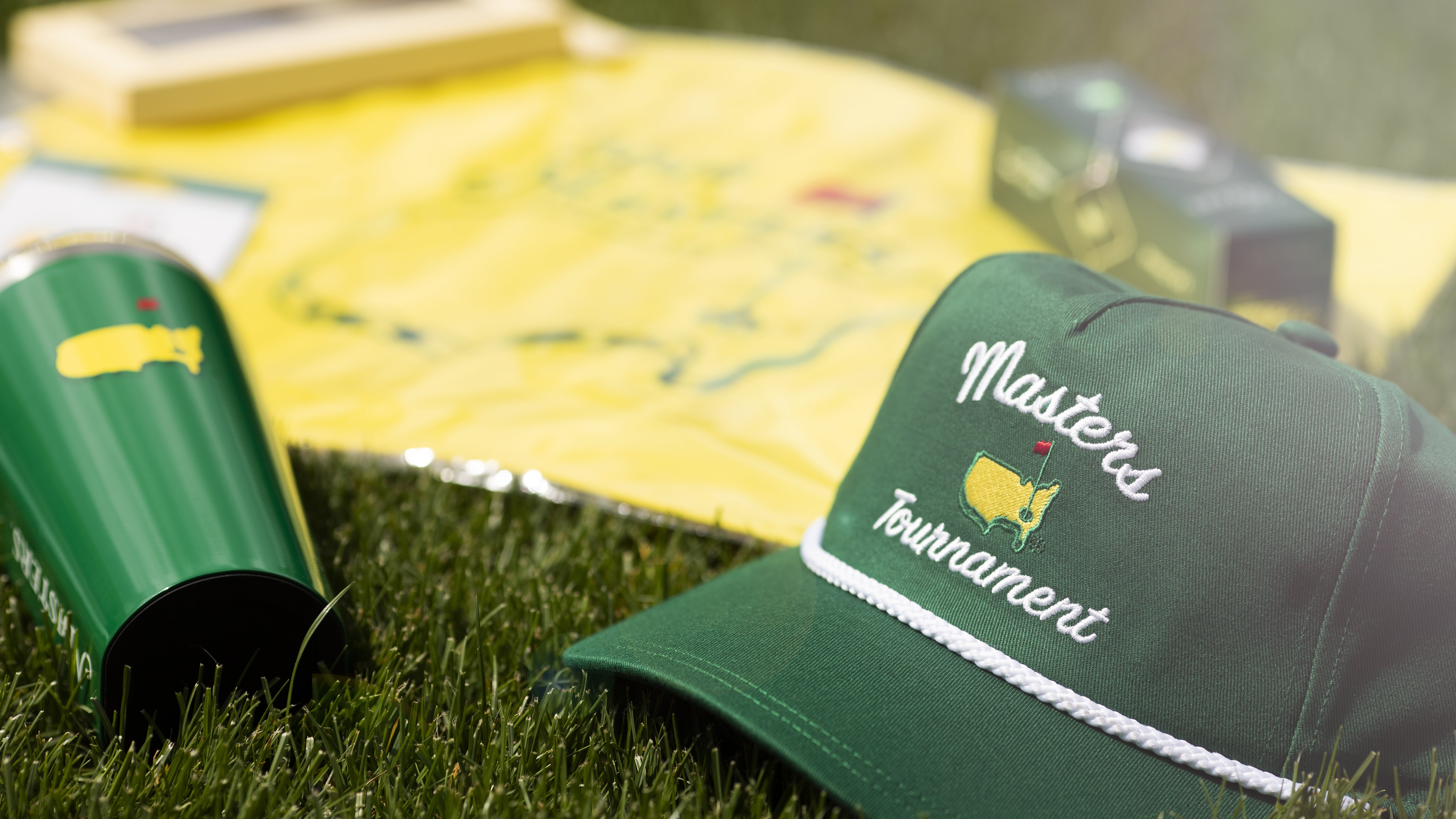The wide variety of merchandise available at The Masters tournament
