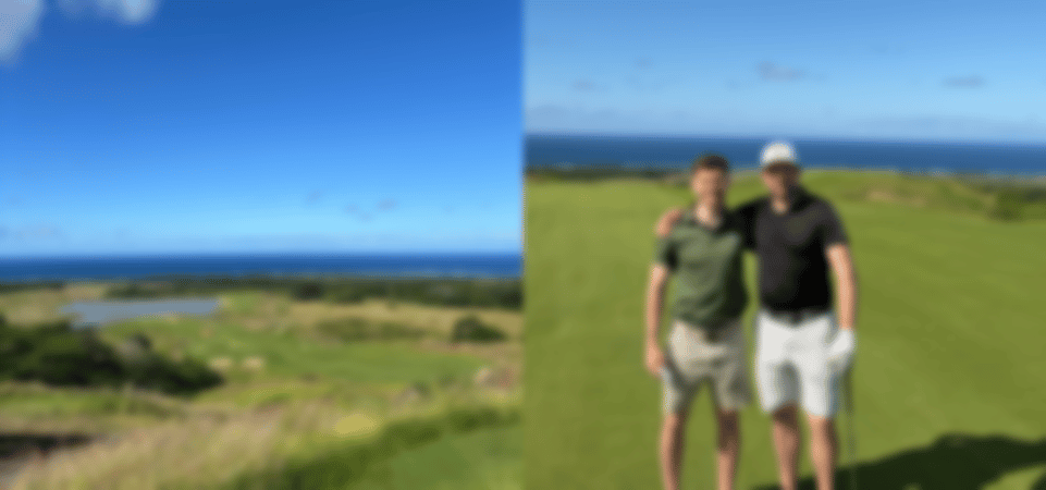 Two images of La Reserve golf club