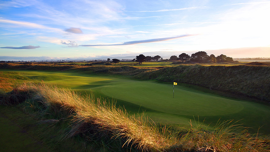 The Fantastic Portmarnock Golf Club in East Ireland.