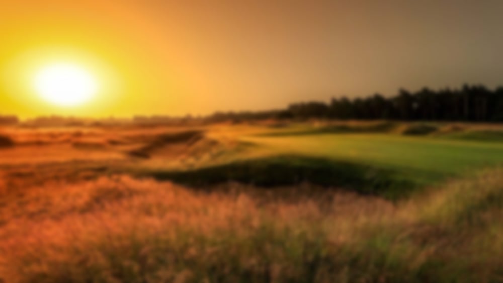 Incredible sun over a Woodhall Spa Green