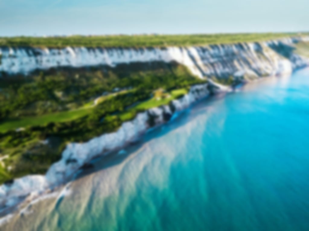 Thracian Cliffs Golf & Beach Resort course along dramatic coastal cliffs