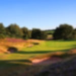 Great approach shot to gree at Notts Golf Course