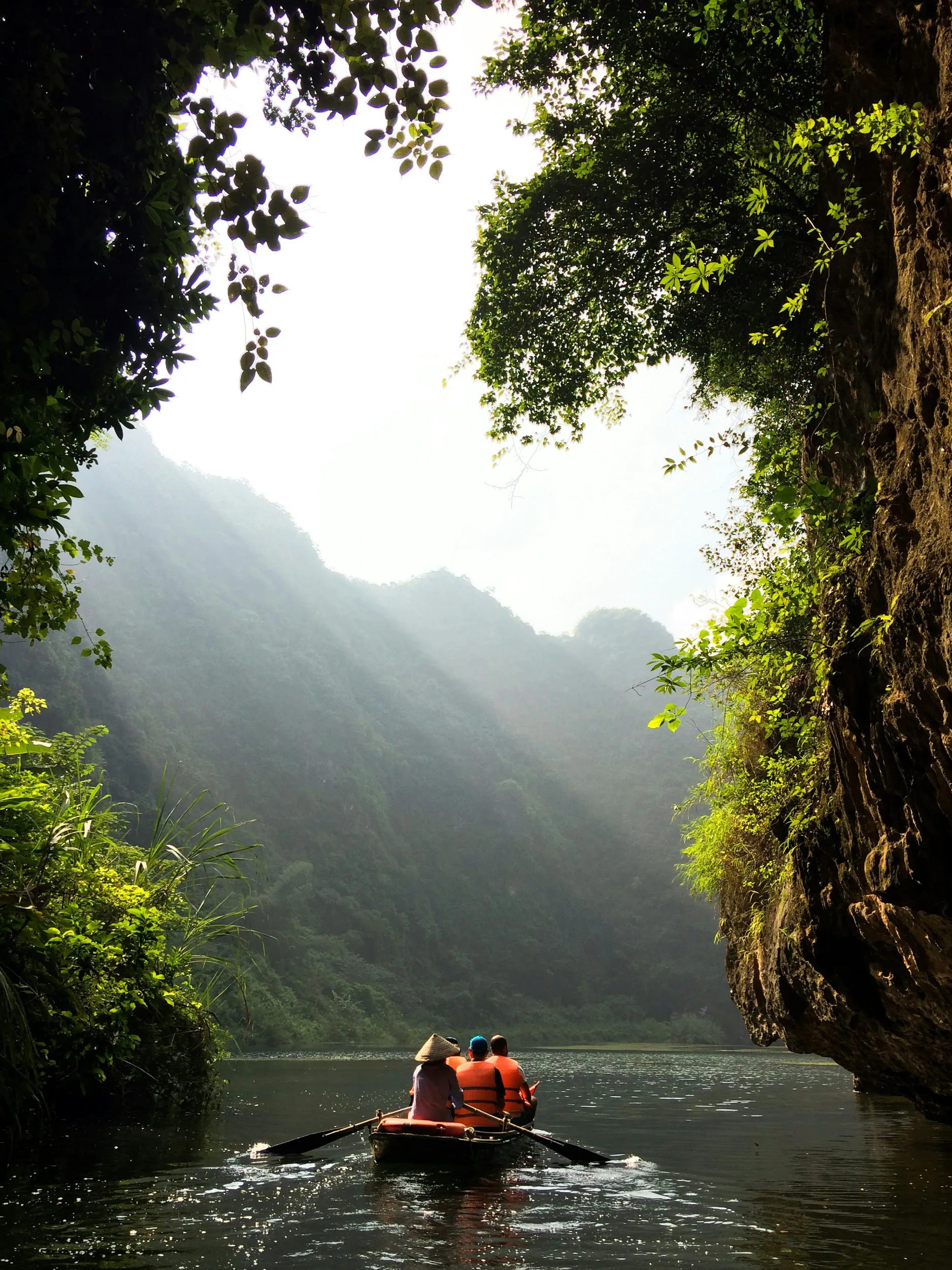 Vietnam Boat on Lake