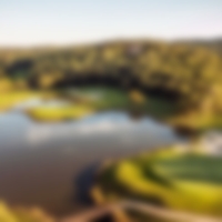Aerial view of the beautiful Le Chateau Course at Terre Blanche.