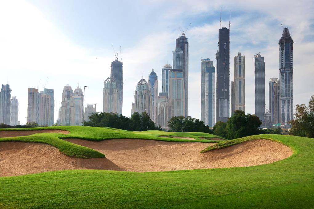 6th hole at Jumeirah Beach Hotel