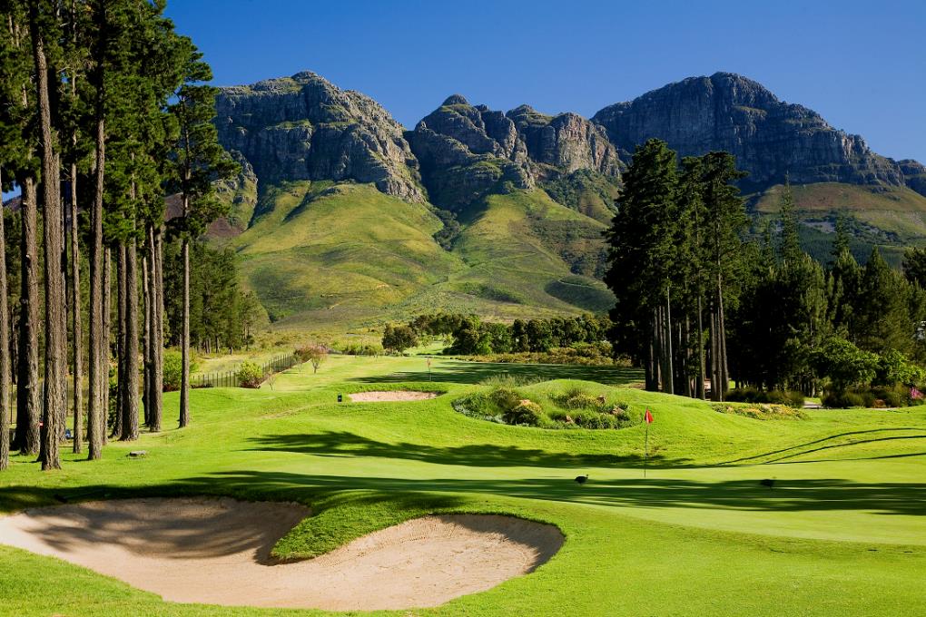 Golf course - erinvale-golf-club : 8th-green-looking-up-17th-fairway-1
