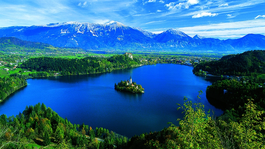 The amazing expansive Lake Bled