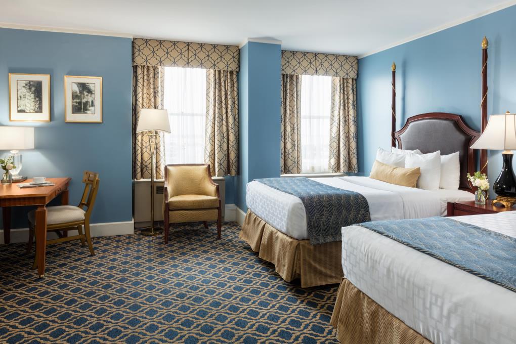 Venue - francis-marion-hotel : Deluxe Double Bedroom at Francis Marion