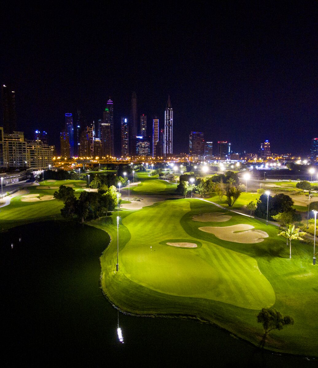 Faldo course at Emirates Golf Club