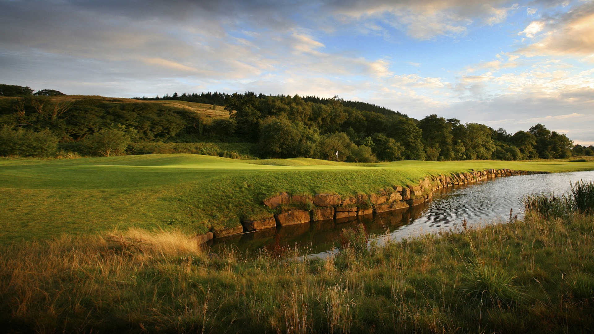 View of the Celtic Manor 14th.