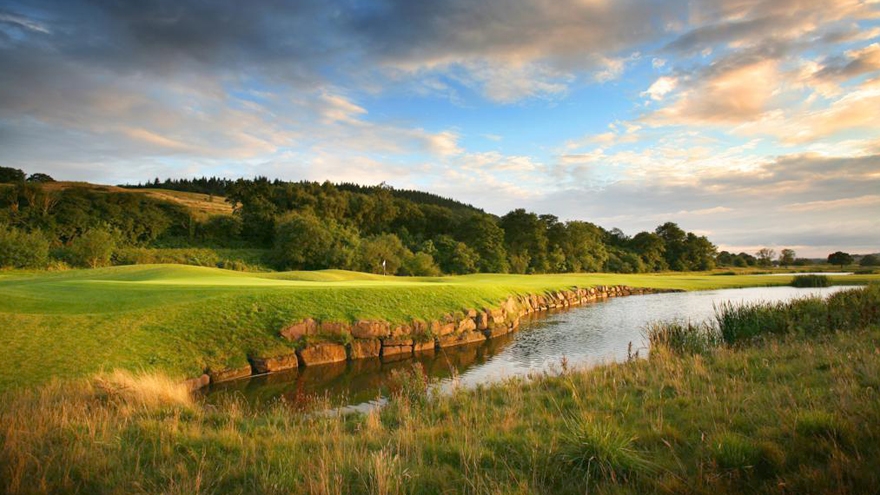 View of the Celtic Manor 14th.