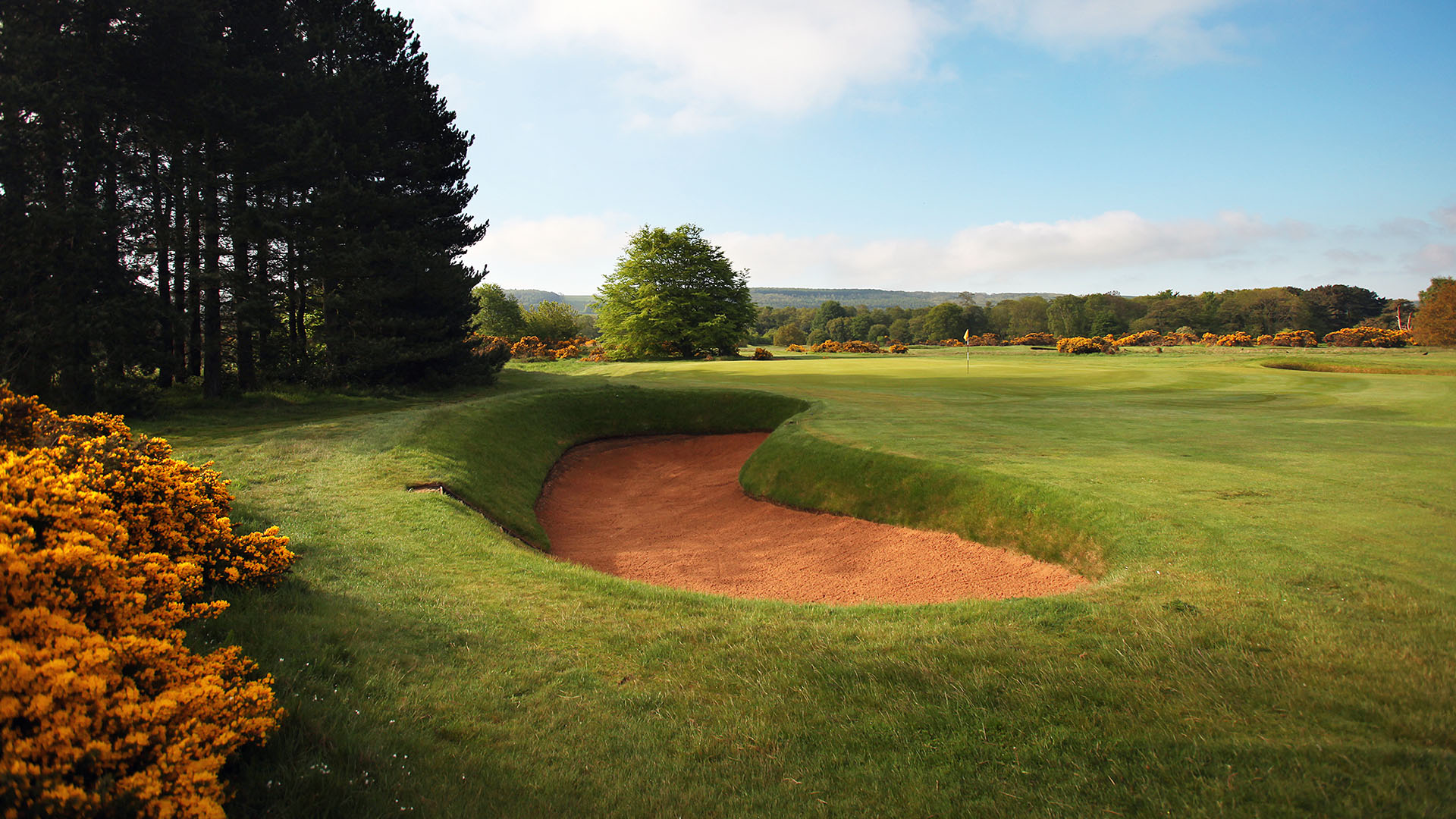One of the great approach shots you can take at Ganton