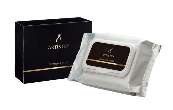 アーティストリー™ クレンジングシート」パッケージデザイン変更の