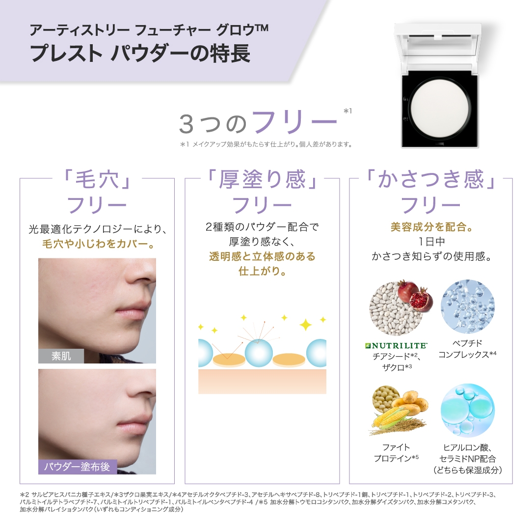 プレスト パウダー特長 | amwaylive