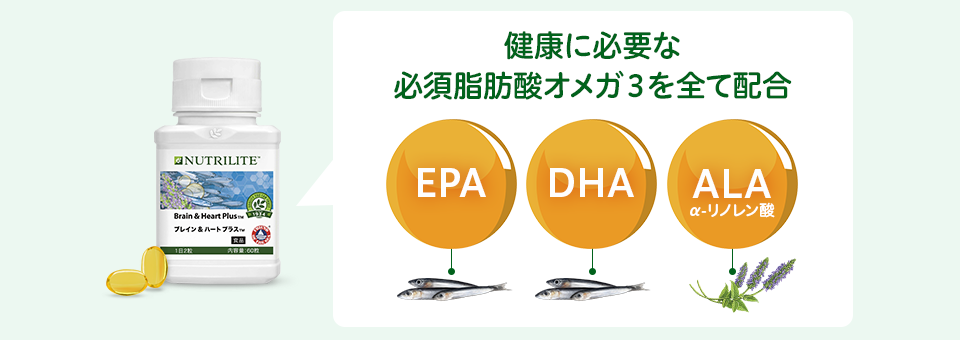 Amway ブレイン&ハート(DHA&EPA)