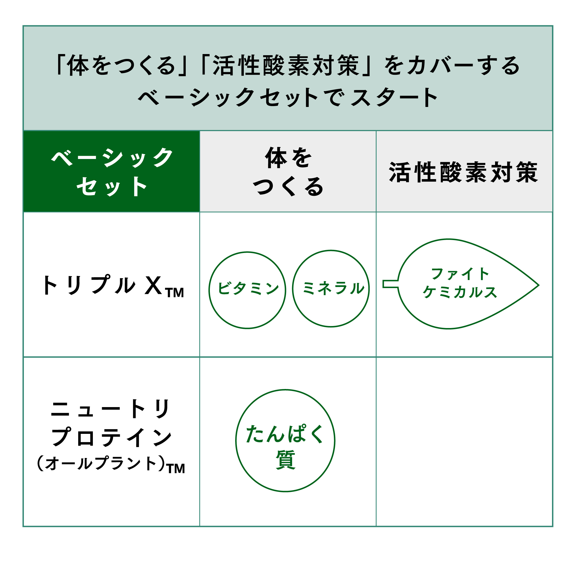 ベーシックセット（ウォーカー）) ：Amway(日本アムウェイ) | amwaylive