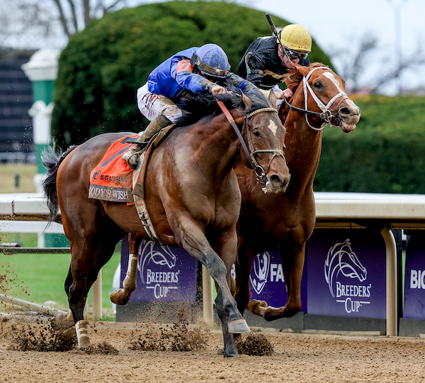 Cody s Wish Leads First Week of Longines Breeders Cup Classic