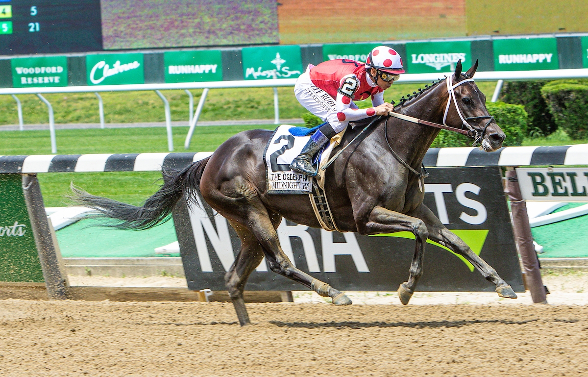 Midnight Bisou Goes for Six Straight in Personal Ensign Stakes