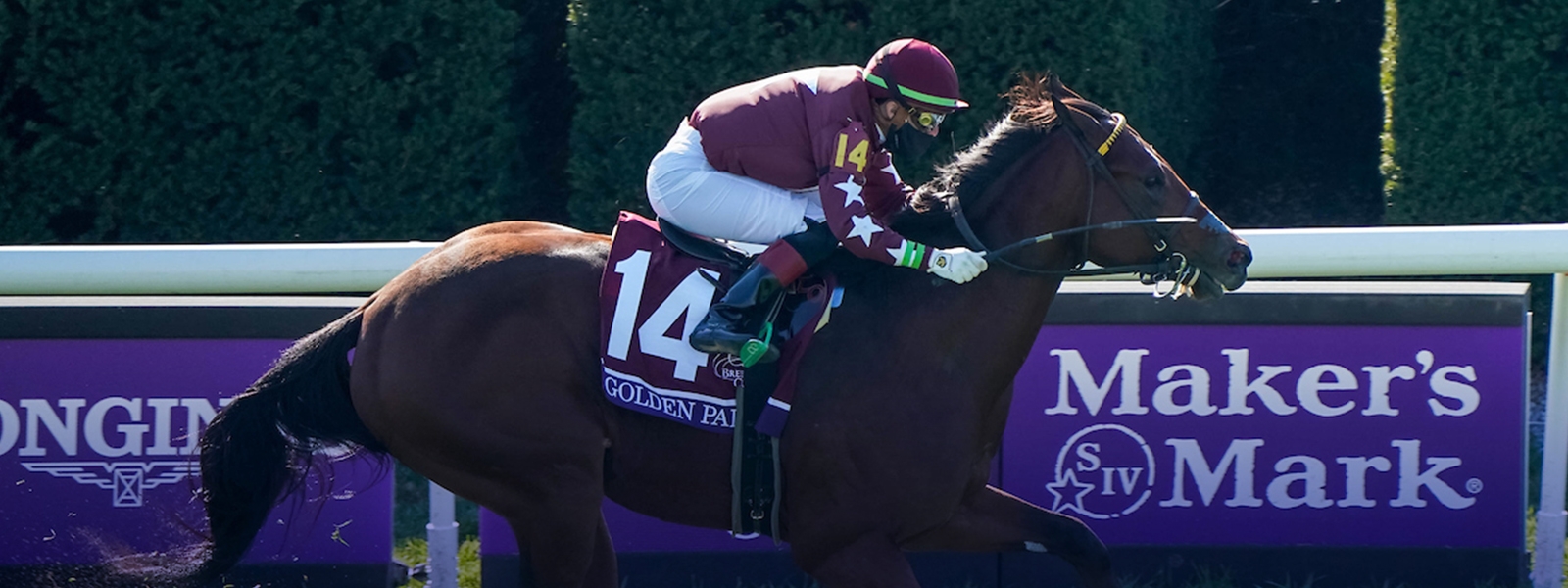 Twilight Gleaming (IRE) Leads All the Way to Win Breeders' Cup Juvenile  Turf Sprint